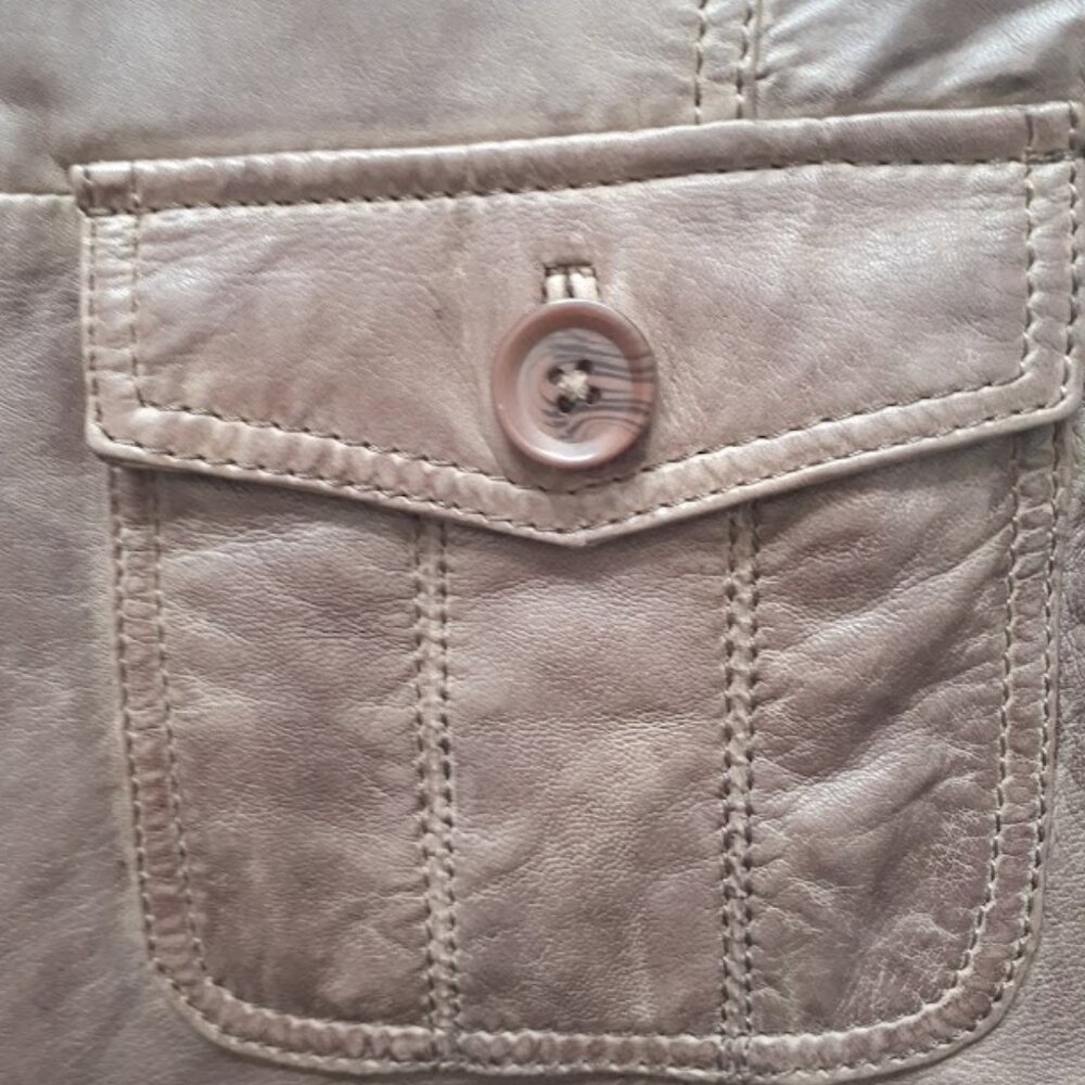Genuine Leather Jacket - Picture 6 of 9